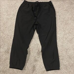 Gerry Black Fleece Lined Nylon Joggers
